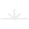 Ekena Millwork Kennewick Architectural Grade PVC Gable Bracket, 84"W x 31 1/2"H x 2"D x 4"F, 9/12 Pitch GBP084X32X0204KEN00 - alternate 2